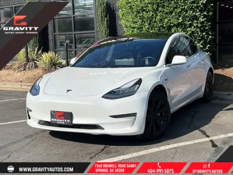 White 2020 Tesla Model 3 Standard Range Plus for sale in Sandy Springs, GA