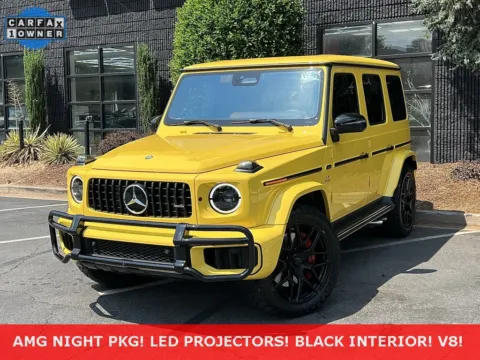Yellow 2025 Mercedes-Benz G-Class G 63 AMG for sale in Sandy Springs, GA
