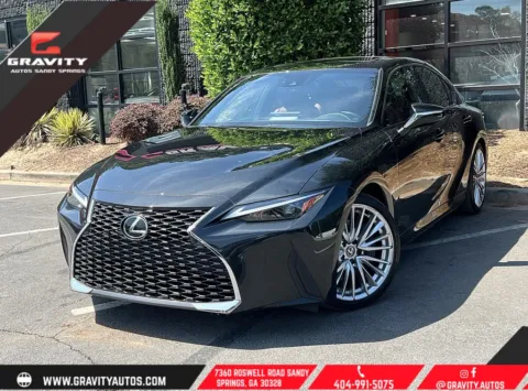 Black 2023 Lexus IS 300 for sale in Sandy Springs, GA