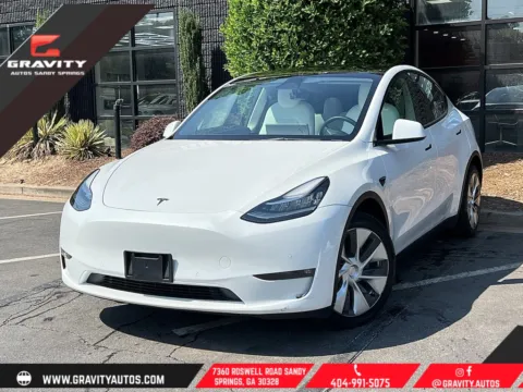White 2022 Tesla Model Y Long Range for sale in Sandy Springs, GA