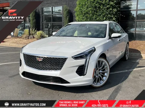 White 2020 Cadillac CT6 3.6L Luxury for sale in Sandy Springs, GA