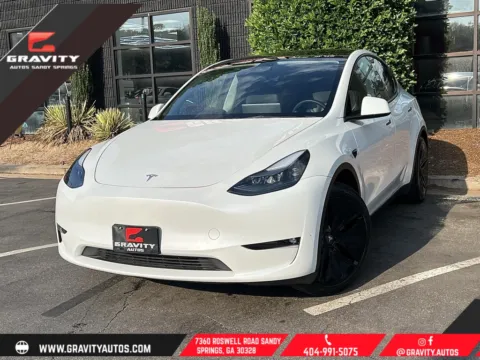 White 2023 Tesla Model Y Long Range for sale in Sandy Springs, GA
