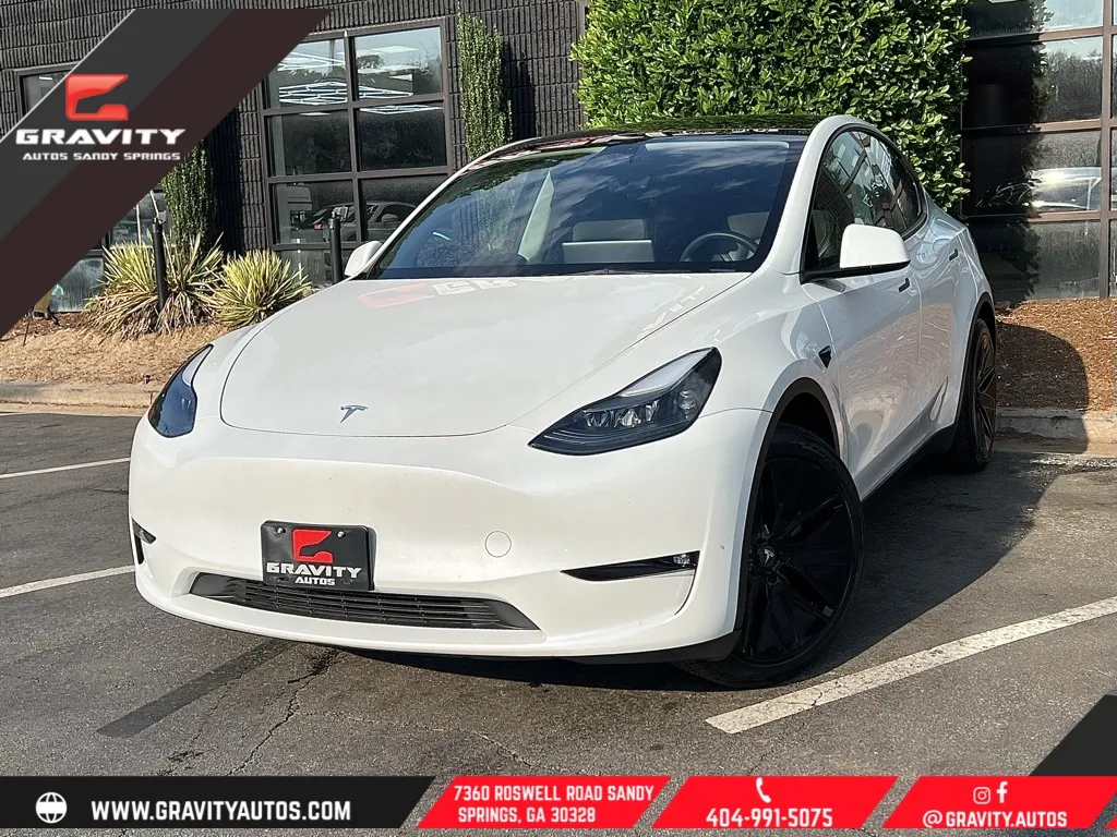 White 2023 Tesla Model Y Long Range for sale in Sandy Springs, GA