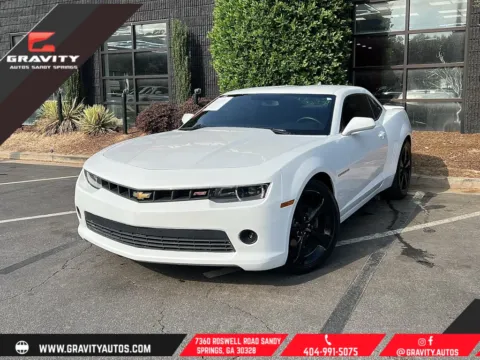 White 2015 Chevrolet Camaro 1LT for sale in Sandy Springs, GA