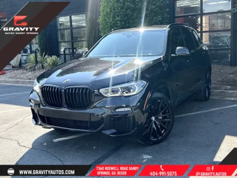 Black 2021 BMW X5 sDrive40i for sale in Sandy Springs, GA