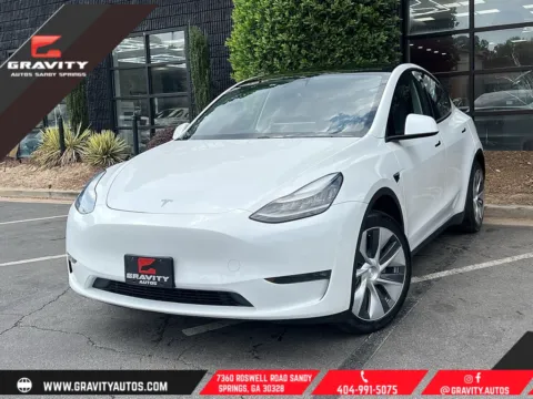 White 2020 Tesla Model Y Long Range for sale in Sandy Springs, GA