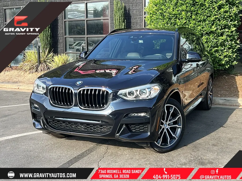 Black 2020 BMW X3 sDrive30i for sale in Sandy Springs, GA