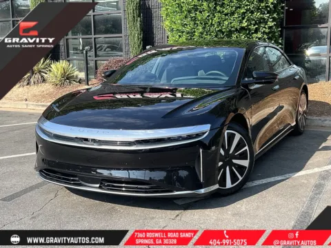 Black 2023 Lucid Air Pure for sale in Sandy Springs, GA