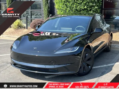 Black 2024 Tesla Model 3 for sale in Sandy Springs, GA