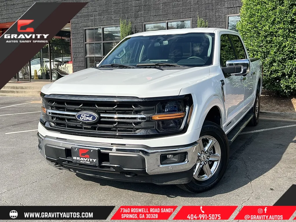 White 2024 Ford F-150 XLT for sale in Sandy Springs, GA