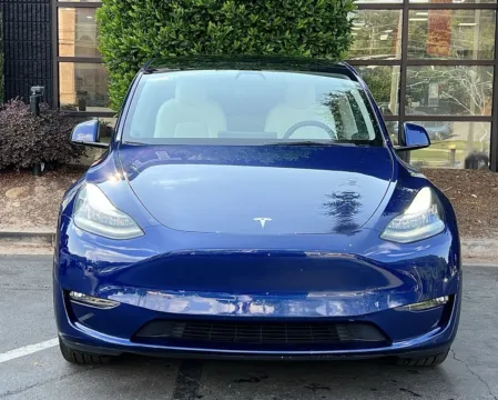 Another view of 2021 Tesla Model Y Long Range for sale in Sandy Springs, GA at Gravity Autos Sandy Springs