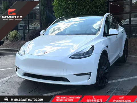 White 2021 Tesla Model Y Performance for sale in Sandy Springs, GA