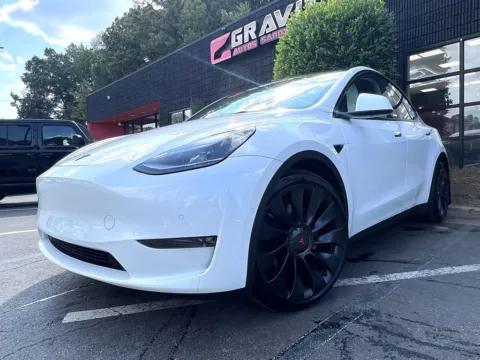Photos of 2021 Tesla Model Y Performance for sale in Sandy Springs, GA at Gravity Autos Sandy Springs