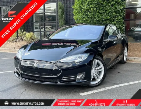 Black 2014 Tesla Model S for sale in Sandy Springs, GA