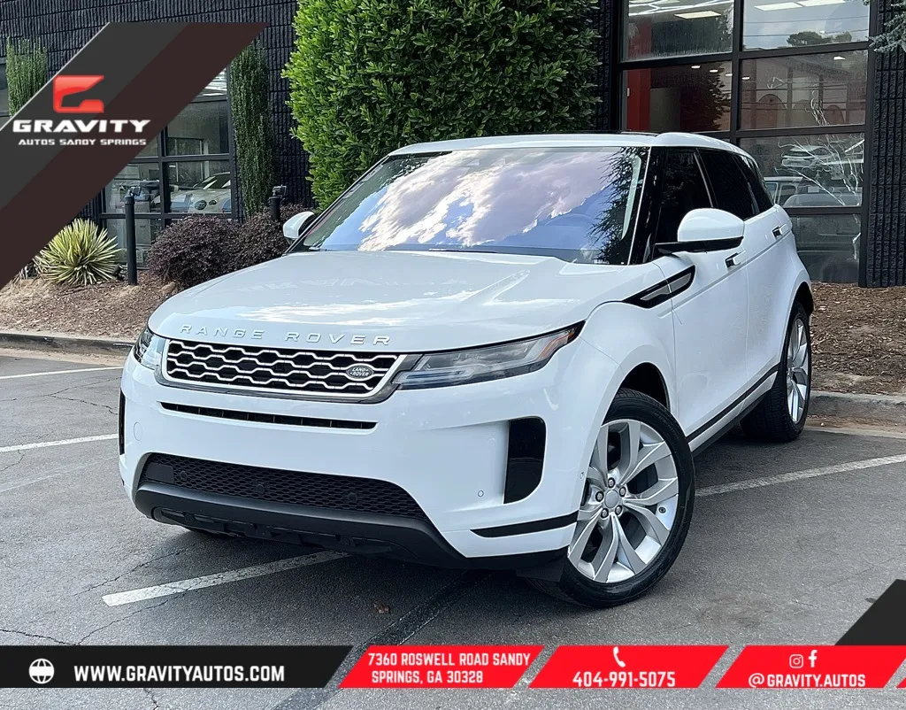 White 2020 Land Rover Range Rover Evoque SE for sale in Sandy Springs, GA