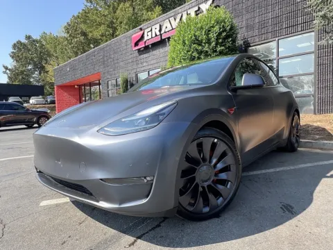 Photos of 2021 Tesla Model Y Performance for sale in Sandy Springs, GA at Gravity Autos Sandy Springs