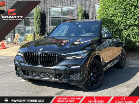 Black 2021 BMW X5 sDrive40i for sale in Sandy Springs, GA