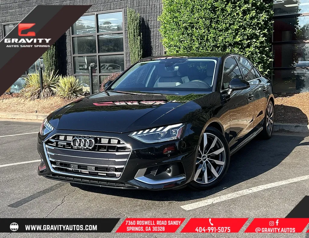 Black 2021 Audi A4 40 Premium Plus for sale in Sandy Springs, GA