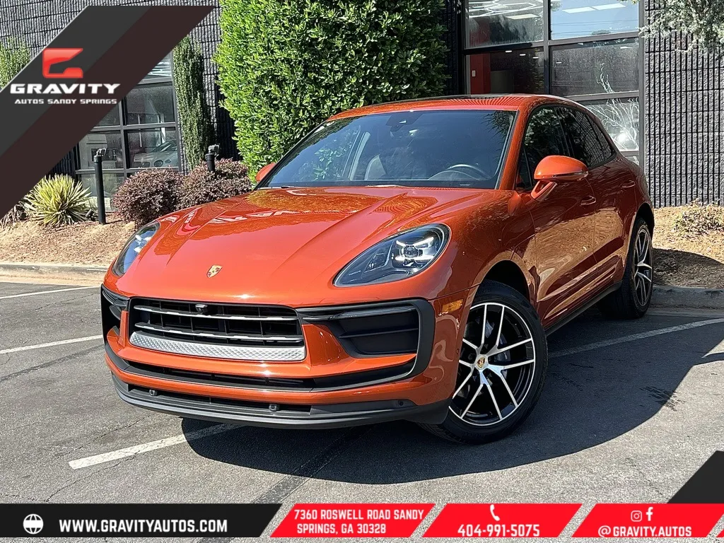 Orange 2022 Porsche Macan for sale in Sandy Springs, GA