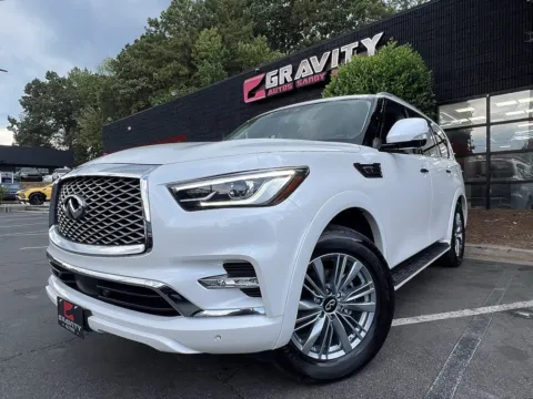 Photos of 2024 INFINITI QX80 LUXE for sale in Sandy Springs, GA at Gravity Autos Sandy Springs