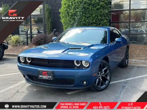 Blue 2023 Dodge Challenger SXT for sale in Sandy Springs, GA