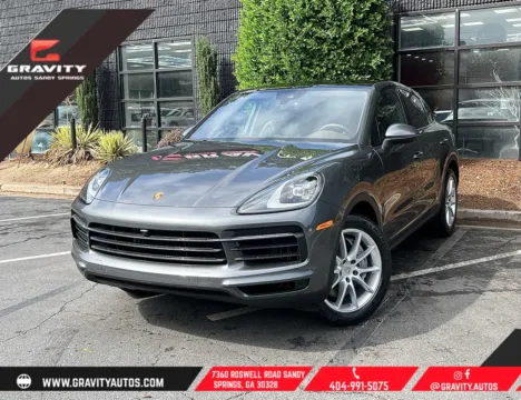 Gray 2022 Porsche Cayenne Coupe for sale in Sandy Springs, GA