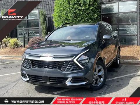 Gray 2023 Kia Sportage SX for sale in Sandy Springs, GA