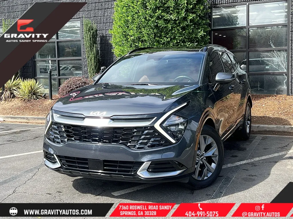 Gray 2023 Kia Sportage SX for sale in Sandy Springs, GA