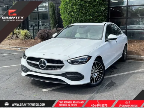 White 2023 Mercedes-Benz C-Class C 300 for sale in Sandy Springs, GA
