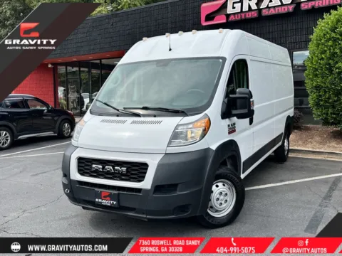 White 2021 Ram ProMaster 2500 High Roof for sale in Sandy Springs, GA