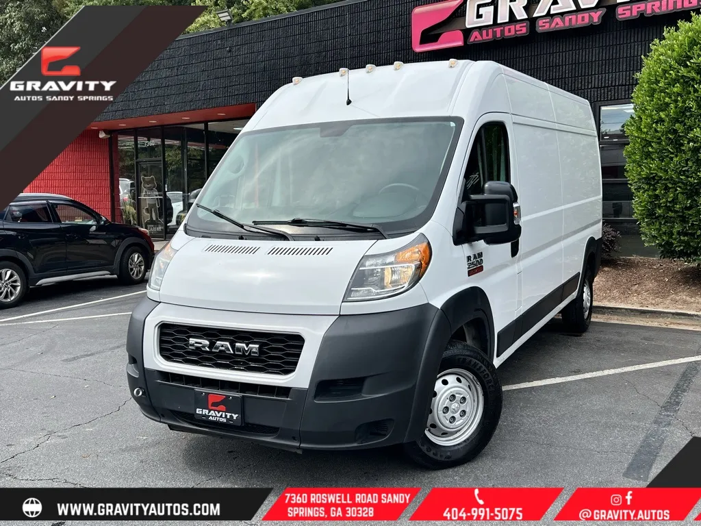 White 2021 Ram ProMaster 2500 High Roof for sale in Sandy Springs, GA