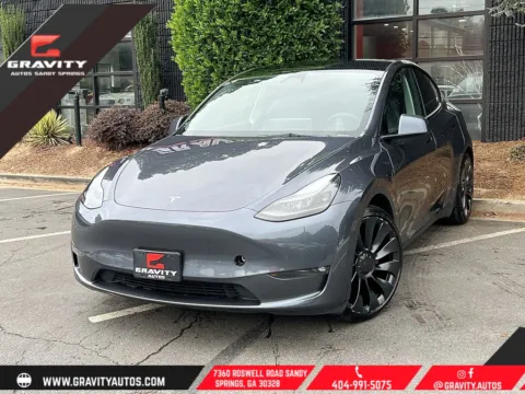 Blue 2023 Tesla Model Y Performance for sale in Sandy Springs, GA