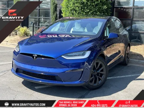 Blue 2022 Tesla Model X Plaid for sale in Sandy Springs, GA