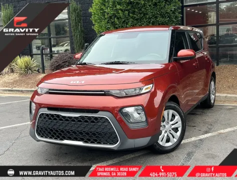 Orange 2022 Kia Soul LX for sale in Sandy Springs, GA