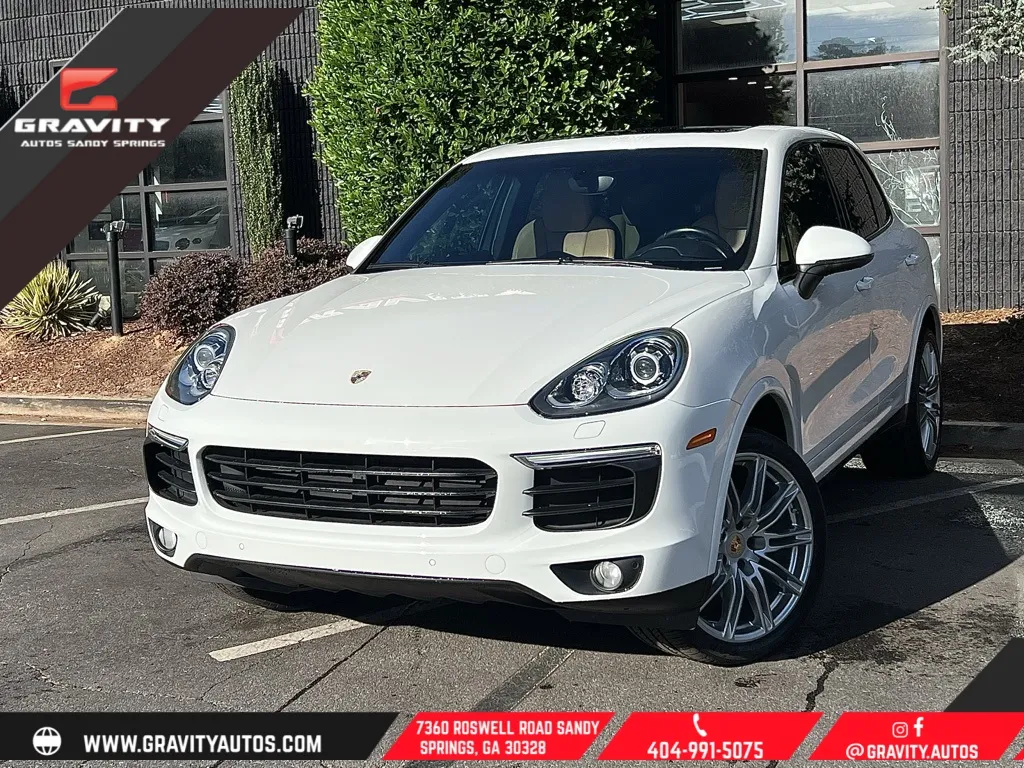 White 2018 Porsche Cayenne for sale in Sandy Springs, GA