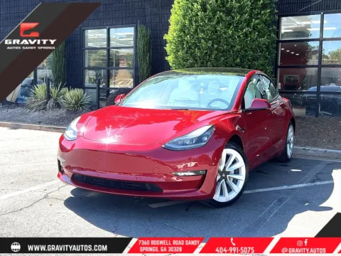 Red 2022 Tesla Model 3 Long Range for sale in Sandy Springs, GA