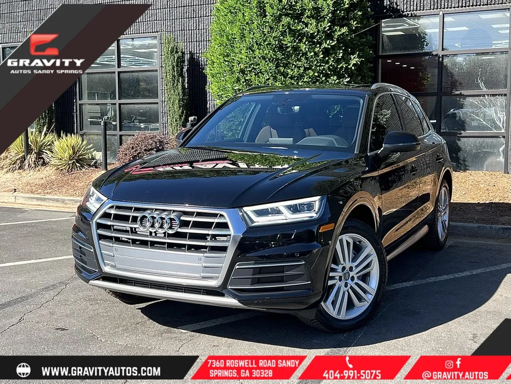Black 2019 Audi Q5 2.0T Premium Plus for sale in Sandy Springs, GA