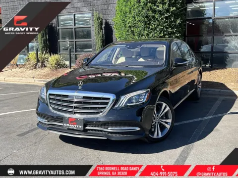 Black 2018 Mercedes-Benz S-Class S 560 for sale in Sandy Springs, GA