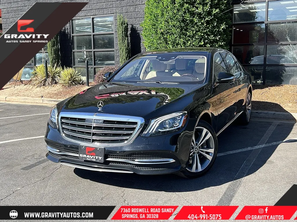 Black 2018 Mercedes-Benz S-Class S 560 for sale in Sandy Springs, GA
