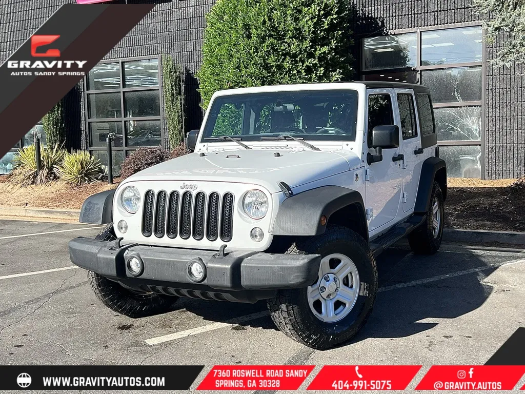 2017 Jeep Wrangler Unlimited Sport for sale in Sandy Springs, GA