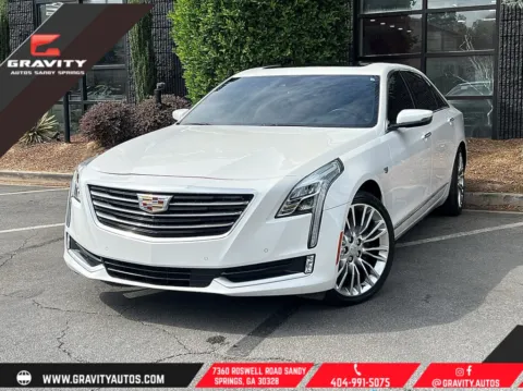 White 2018 Cadillac CT6 3.0L Twin Turbo Premium Luxury for sale in Sandy Springs, GA