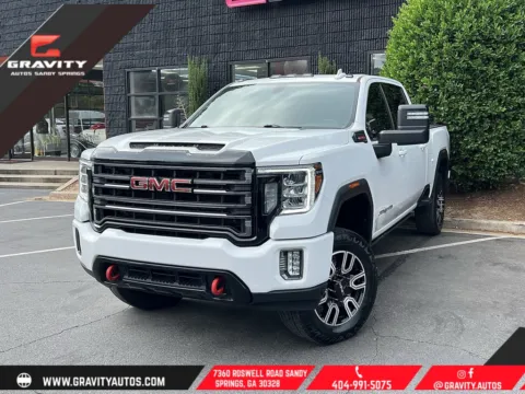 White 2022 GMC Sierra 2500HD AT4 for sale in Sandy Springs, GA
