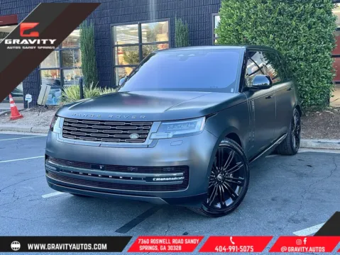 Black 2023 Land Rover Range Rover Autobiography for sale in Sandy Springs, GA