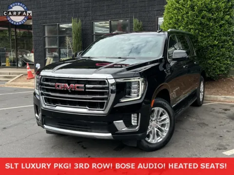 Black 2022 GMC Yukon XL SLT for sale in Sandy Springs, GA