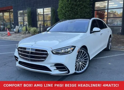 White 2021 Mercedes-Benz S-Class S 580 for sale in Sandy Springs, GA
