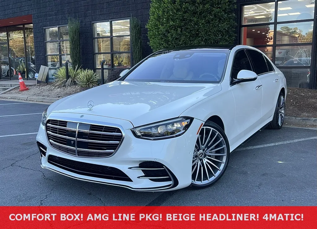 White 2021 Mercedes-Benz S-Class S 580 for sale in Sandy Springs, GA