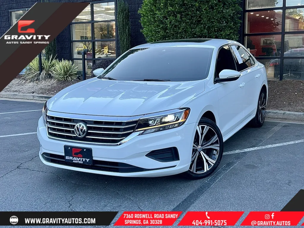 White 2021 Volkswagen Passat 2.0T SE for sale in Sandy Springs, GA