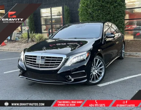 Black 2017 Mercedes-Benz S-Class S 550 for sale in Sandy Springs, GA