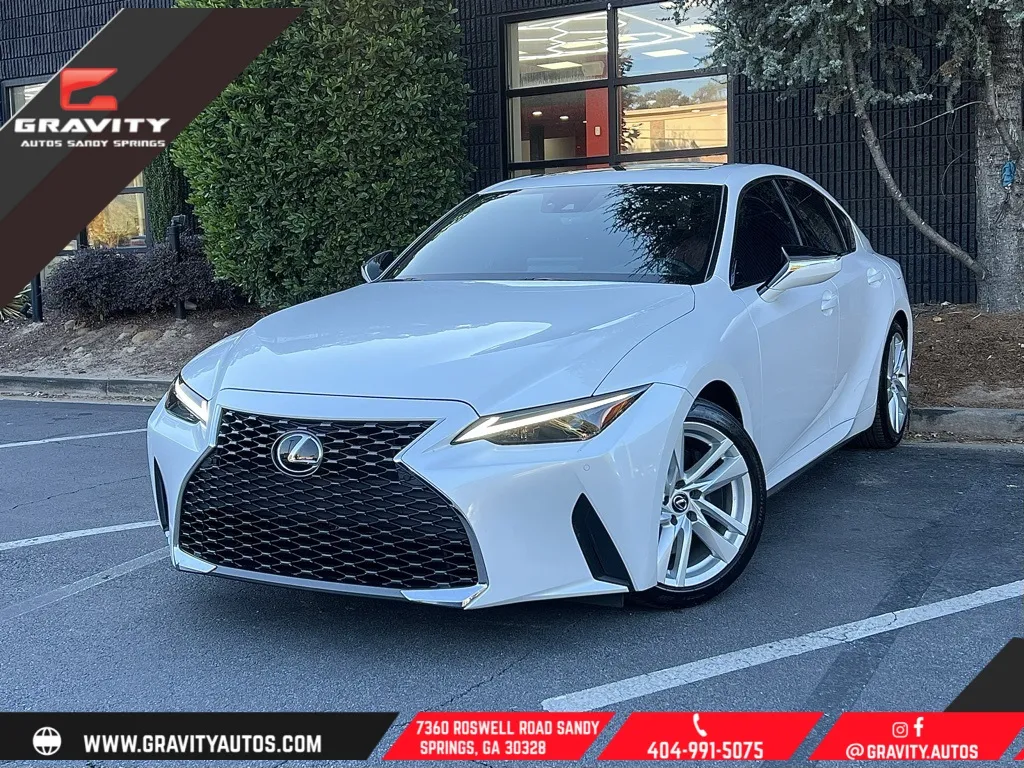 White 2023 Lexus IS 300 for sale in Sandy Springs, GA
