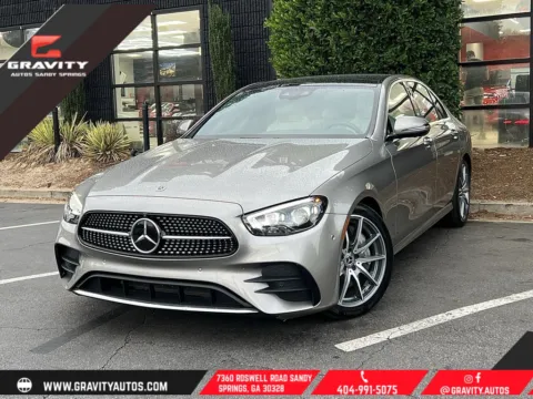 Silver 2021 Mercedes-Benz E-Class E 350 for sale in Sandy Springs, GA